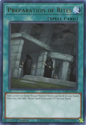 Image of Preparation of Rites (WISU-EN045) - Wild Survivors 1st Edition