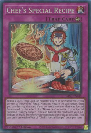 Image of Chef's Special Recipe (CR) (WISU-EN040) - Wild Survivors 1st Edition