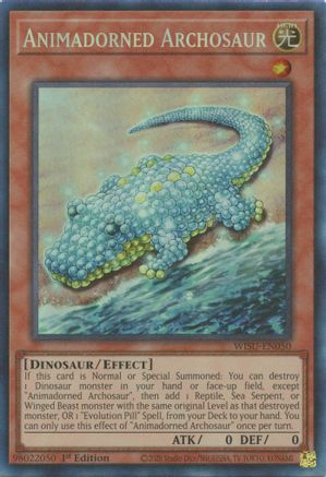 Image of Animadorned Archosaur (CR) (WISU-EN050) - Wild Survivors 1st Edition