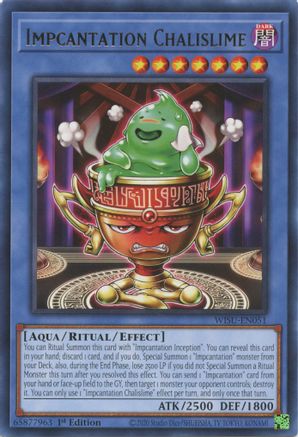 Image of Impcantation Chalislime (WISU-EN051) - Wild Survivors 1st Edition