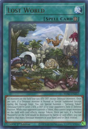 Image of Lost World (WISU-EN057) - Wild Survivors 1st Edition