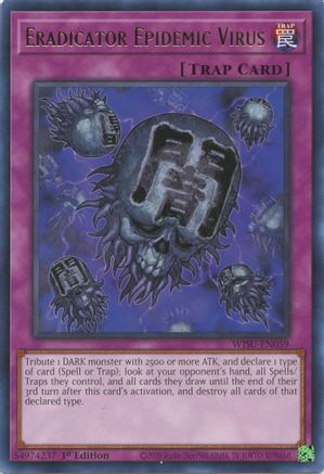 Image of Eradicator Epidemic Virus (WISU-EN059) - Wild Survivors 1st Edition