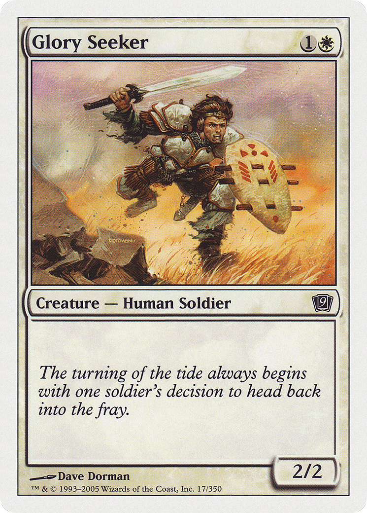 Image of Glory Seeker (9ED-017) - 9th Edition