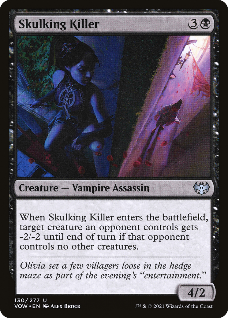 Image of Skulking Killer (VOW-130) - Innistrad: Crimson Vow