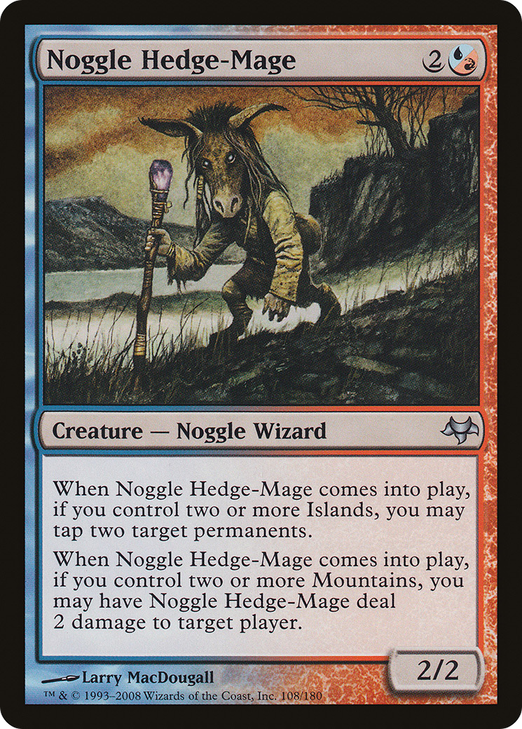 Image of Noggle Hedge-Mage (EVE-108) - Eventide