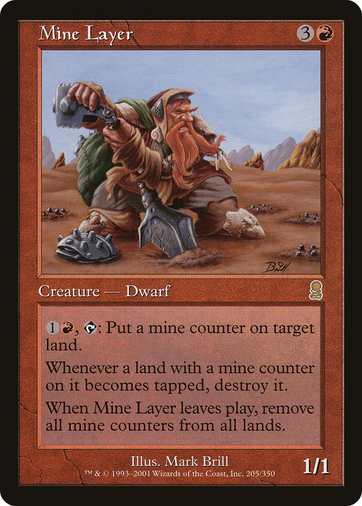 Image of Mine Layer (ODY-205) - Odyssey Foil
