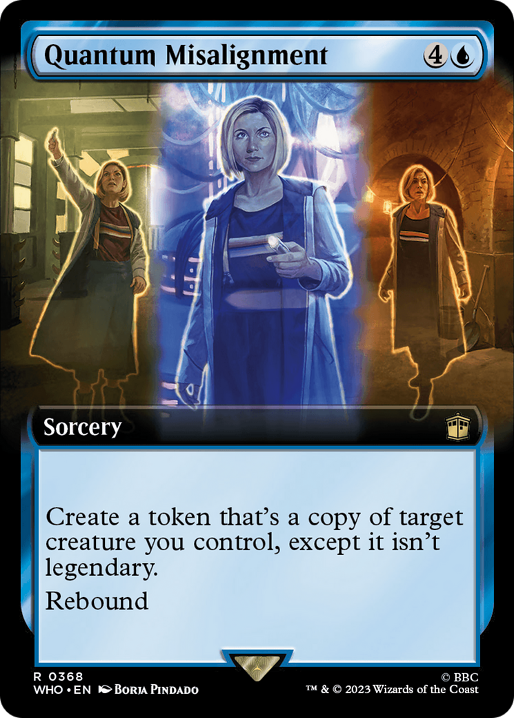 Image of Quantum Misalignment (Extended Art) (WHO-368) - Doctor Who: (Extended Art)