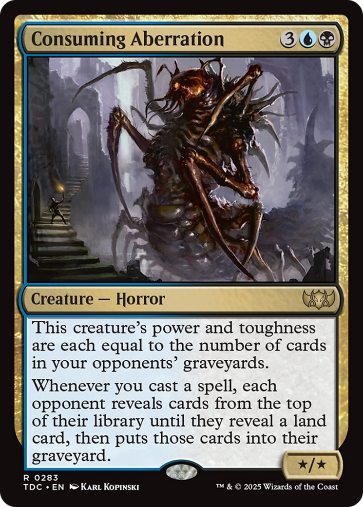 Image of Consuming Aberration (TDC-283) - Commander: Tarkir: Dragonstorm