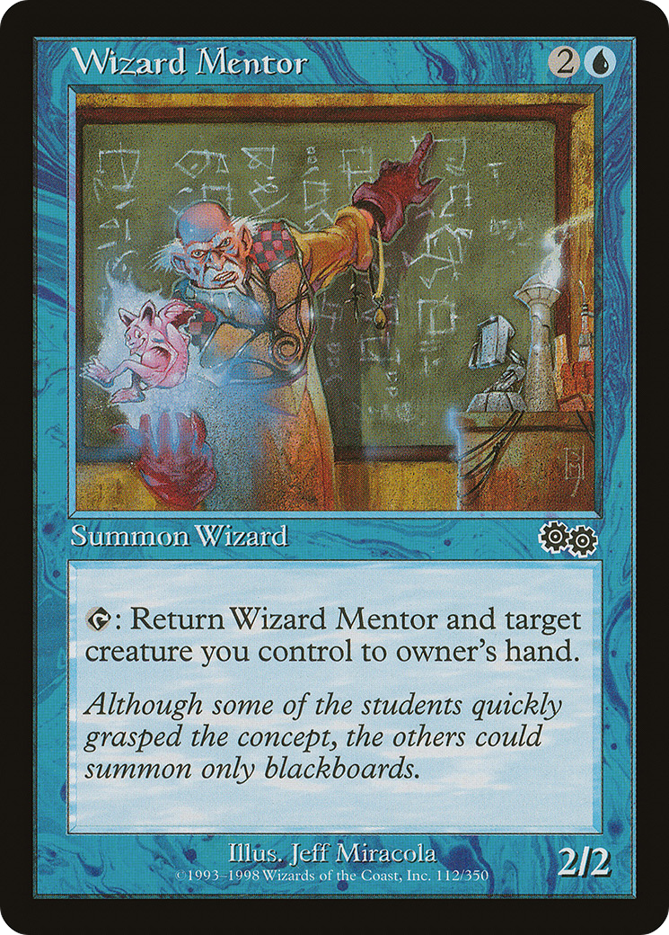 Image of Wizard Mentor (USG-112) - Urza's Saga