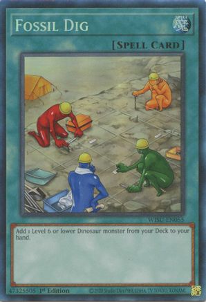 Image of Fossil Dig (CR) (WISU-EN055) - Wild Survivors 1st Edition