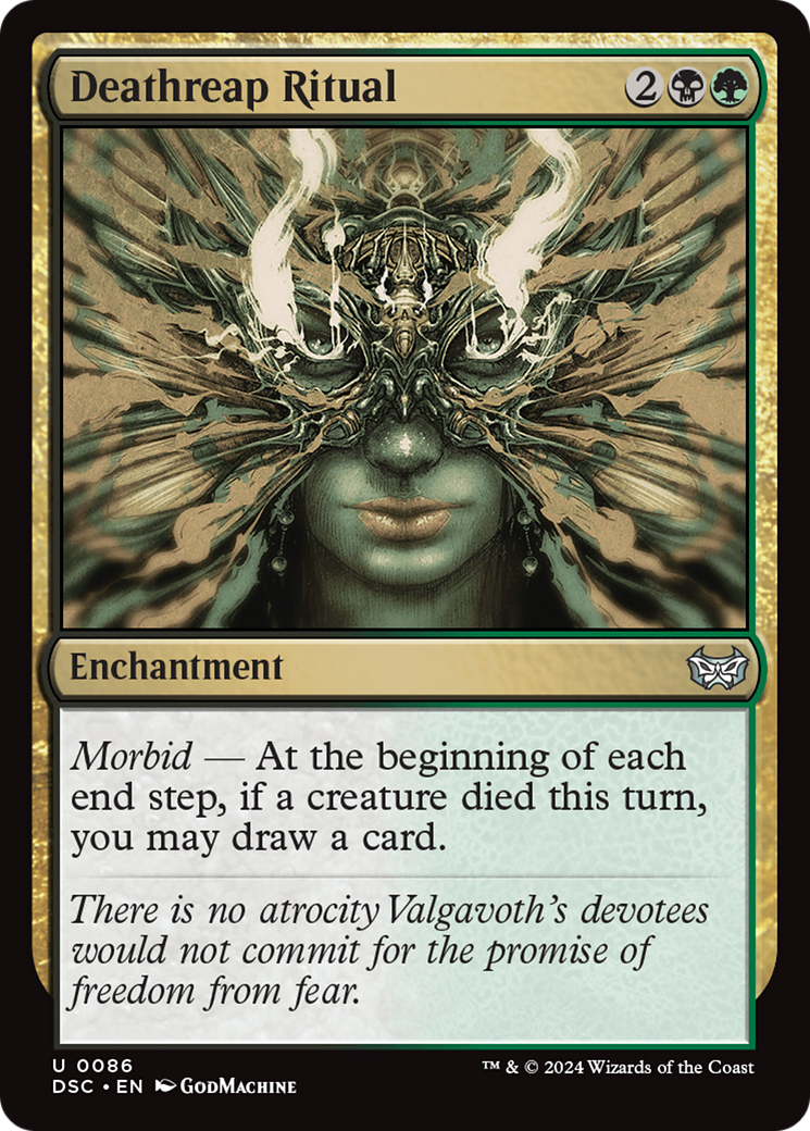 Image of Deathreap Ritual (DSC-086) - Duskmourn: House of Horror Commander