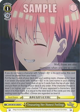 Image of Treasuring Her Honest Feelings (5HY/W101-E020 C) - The Quintessential Quintuplets Movie