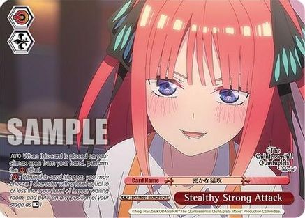 Image of Stealthy Strong Attack (OFR) (5HY/W101-E074OFR OFR) - The Quintessential Quintuplets Movie