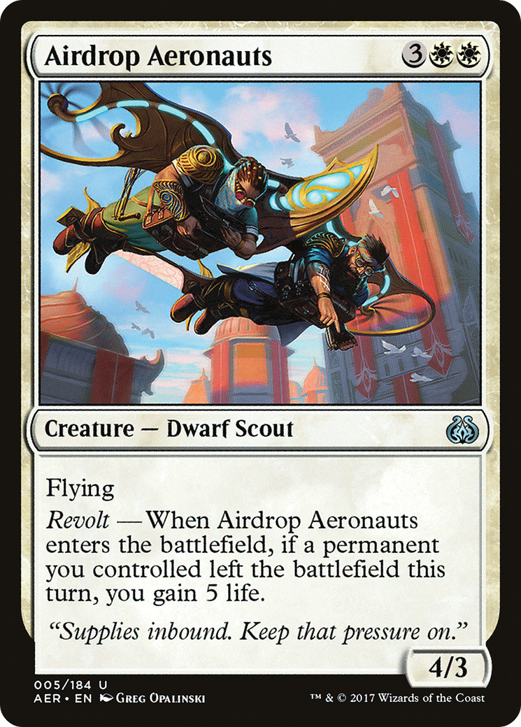 Image of Airdrop Aeronauts (AER-005) - Aether Revolt