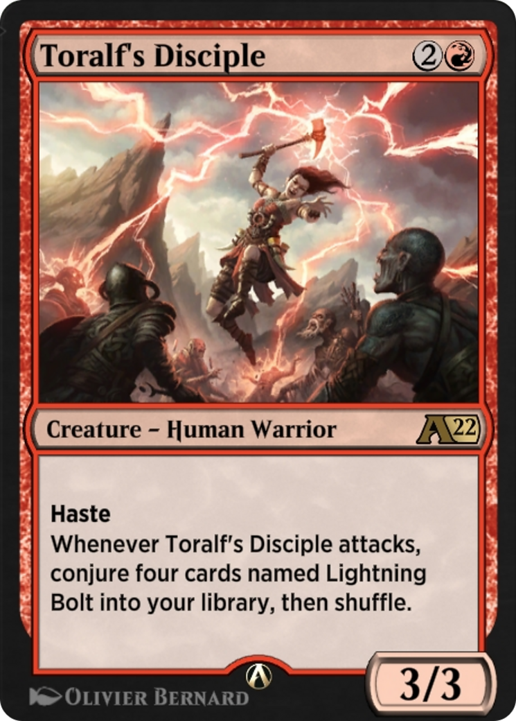 Image of Toralf's Disciple (Y22-044) - Alchemy: Innistrad