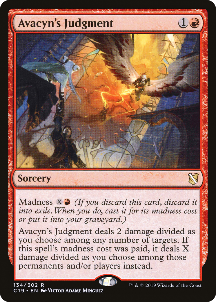 Image of Avacyn's Judgment (C19-134) - Commander 2019