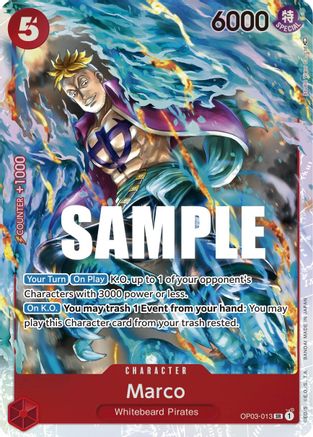 Image of Marco (OP03-013) - Pillars of Strength Foil