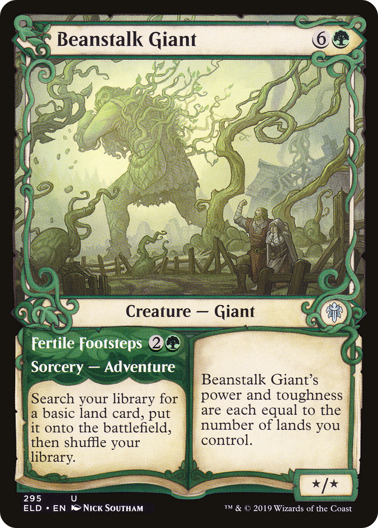 Image of Beanstalk Giant (Showcase) (ELD-295) - Throne of Eldraine: (Showcase)