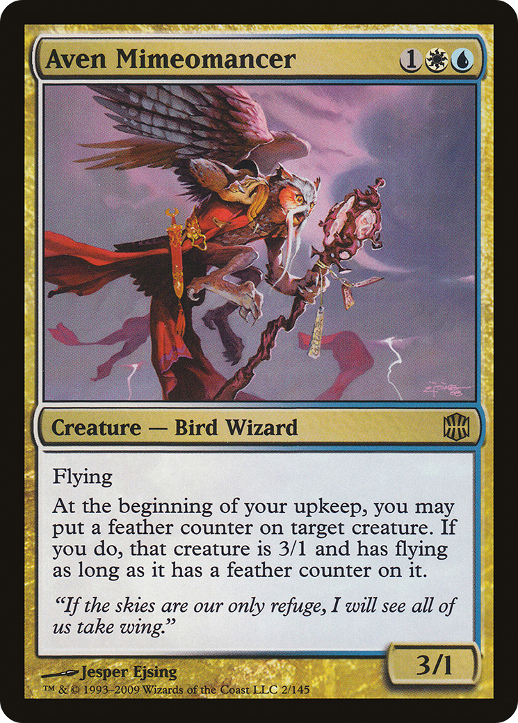 Image of Aven Mimeomancer (ARB-002) - Alara Reborn