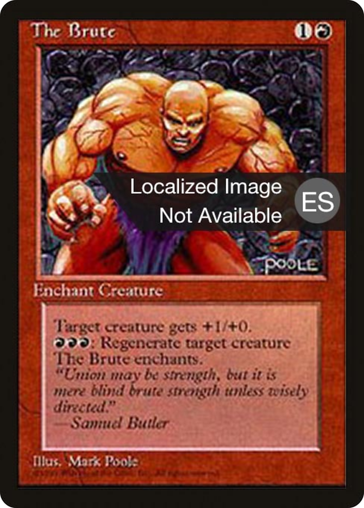 Image of The Brute (4BB-) - Fourth Edition Foreign Black Border