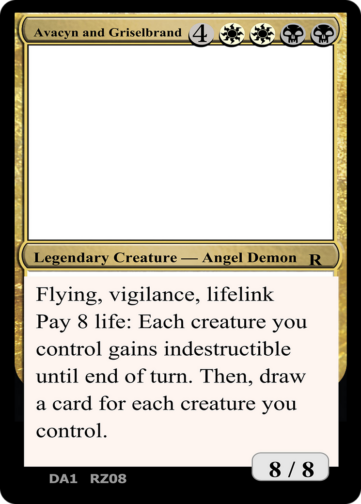 Image of Avacyn and Griselbrand (UNK-RZ08A) - Unknown Event