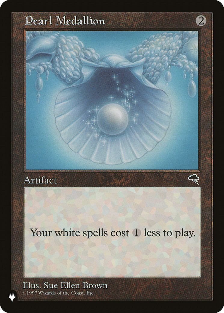 Image of Pearl Medallion (LIST-TMP-300) - The List