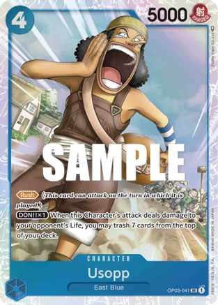 Image of Usopp (OP03-041) - Pillars of Strength Foil