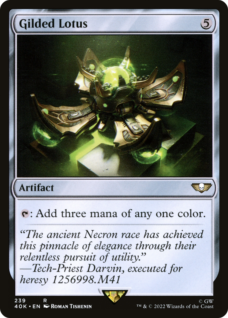 Image of Gilded Lotus (40K-239) - Warhammer 40,000 Commander