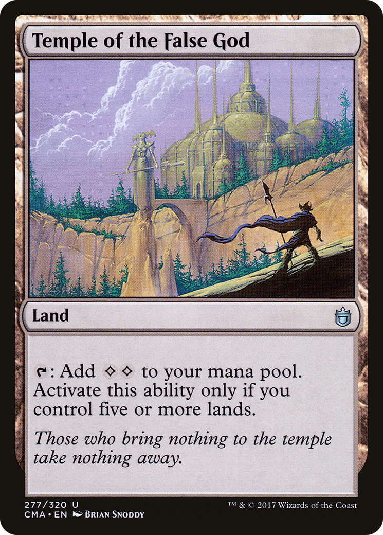 Image of Temple of the False God (CMA-277) - Commander Anthology