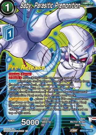 Image of Baby, Parasitic Premonition (BT21-041) - Wild Resurgence PreRelease Cards