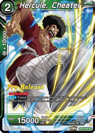Image of Hercule, Cheater (BT21-085) - Wild Resurgence PreRelease Cards
