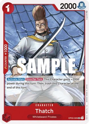 Image of Thatch (OP03-005) - Pillars of Strength