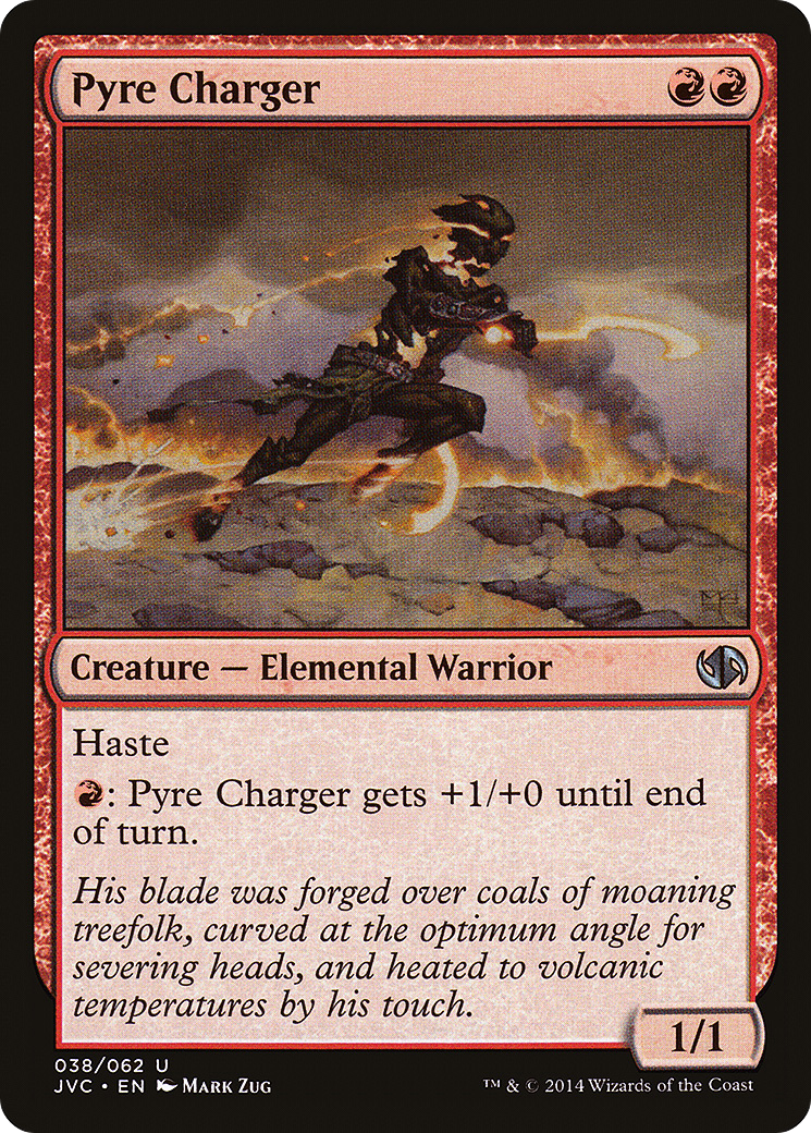 Image of Pyre Charger (DD3-) - Duel Decks Anthology: Jace vs. Chandra