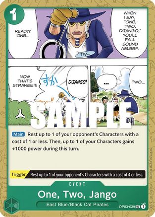 Image of One, Two, Jango (OP03-039) - Pillars of Strength