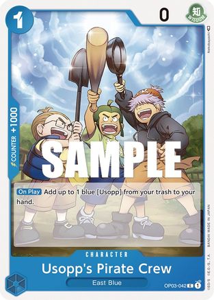 Image of Usopp's Pirate Crew (OP03-042) - Pillars of Strength