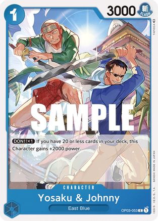 Image of Yosaku & Johnny (OP03-053) - Pillars of Strength