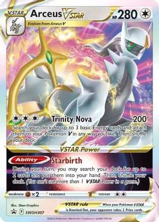 Image of Arceus VSTAR SWSH307  - Holofoil SWSH Sword & Shield Promo Cards - Promo