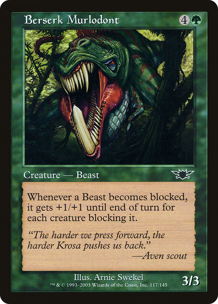 Image of Berserk Murlodont (LGN-117) - Legions