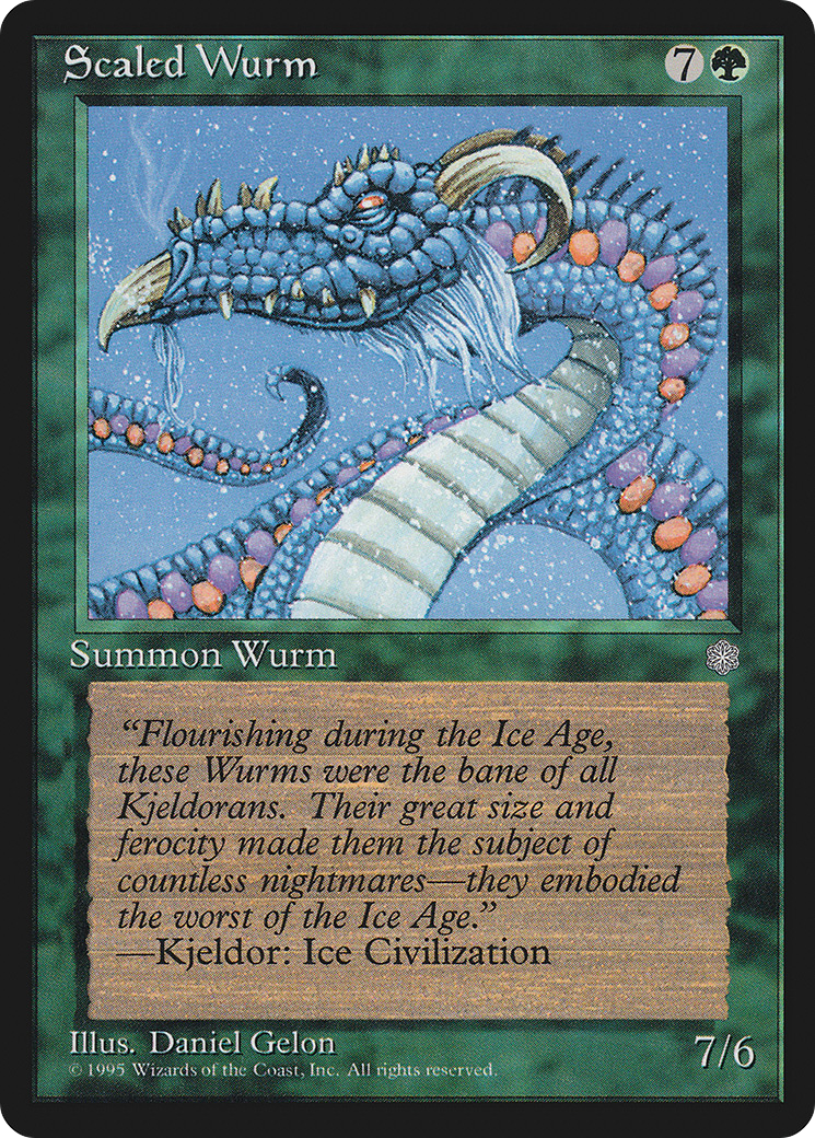 Image of Scaled Wurm (ICE-) - Ice Age