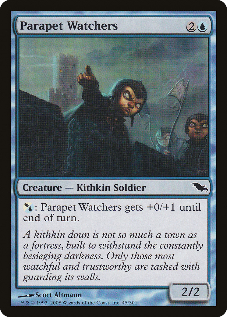 Image of Parapet Watchers (SHM-045) - Shadowmoor Foil