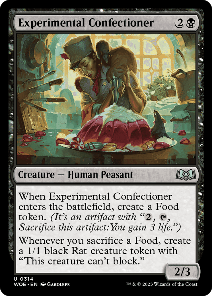 Image of Experimental Confectioner (WOE-314) - Wilds of Eldraine Foil