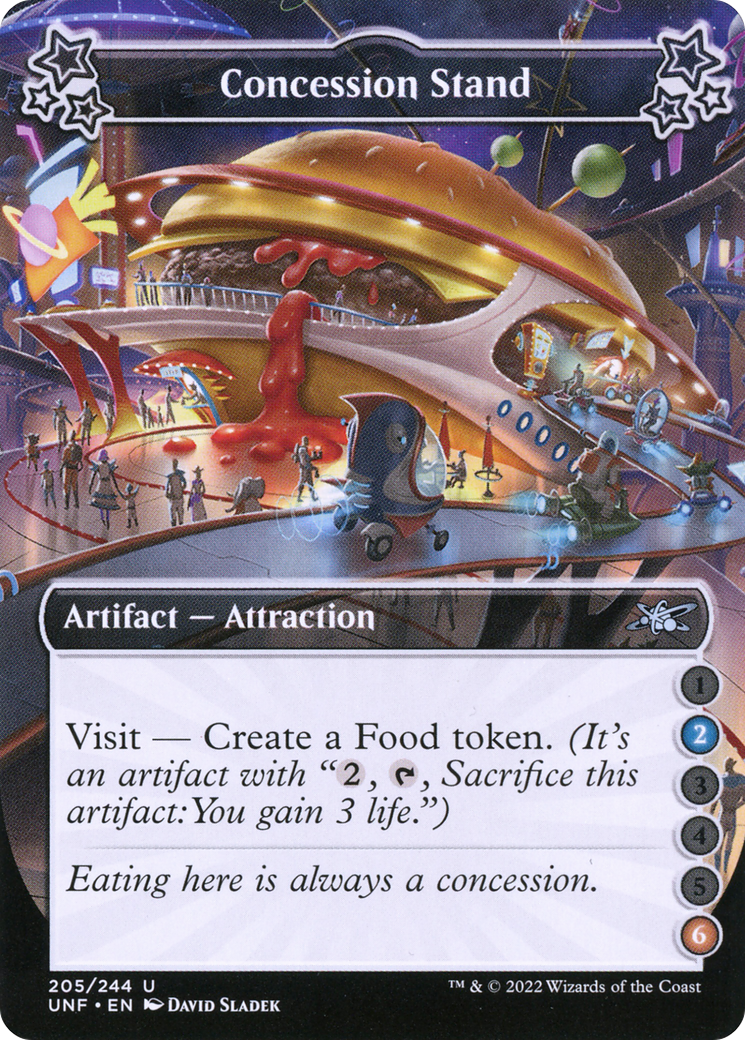 Image of Concession Stand (2-6) (UNF-205) - Unfinity Foil