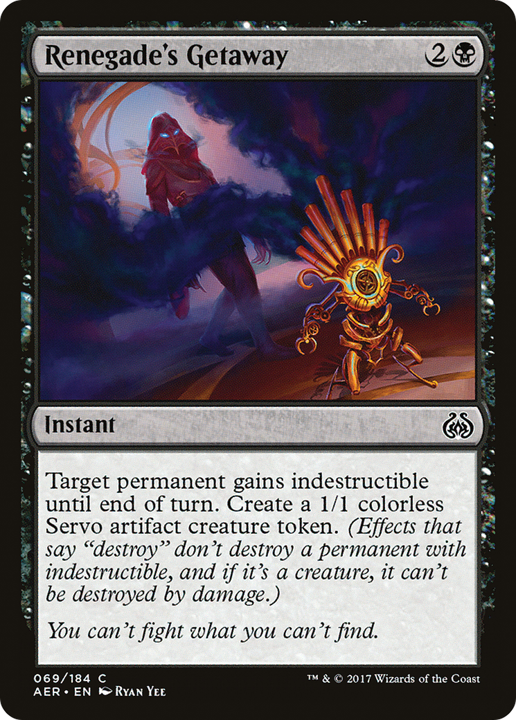Image of Renegade's Getaway (AER-069) - Aether Revolt