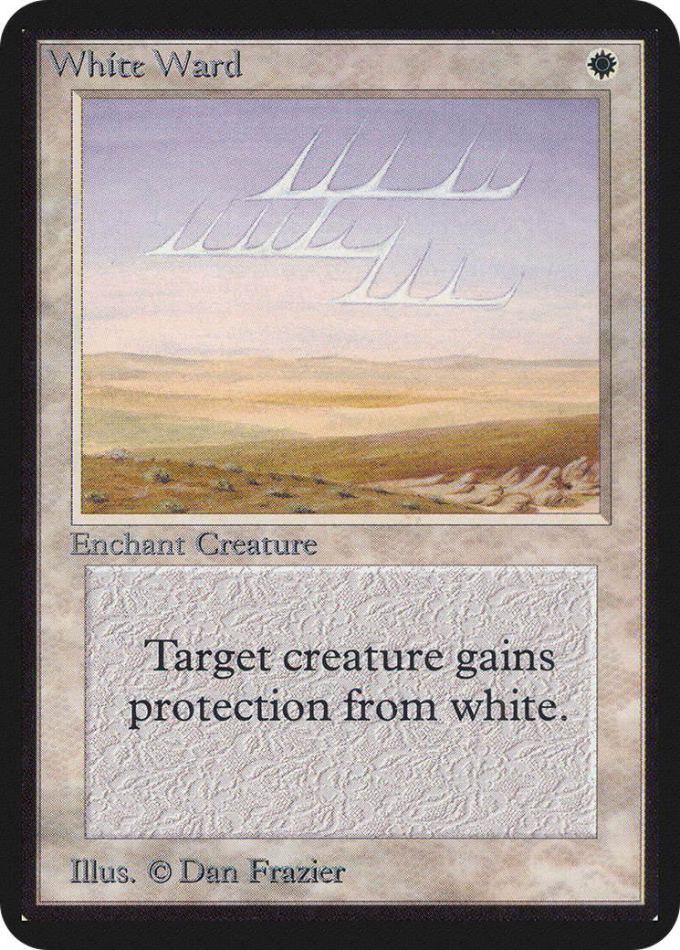 Image of White Ward (LEA-) - Limited Edition Alpha
