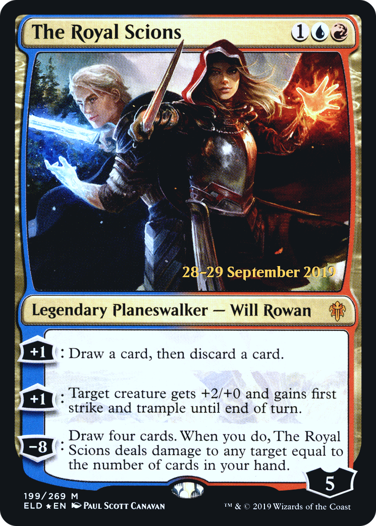Image of The Royal Scions (PRE-199) - Throne of Eldraine Promos Foil
