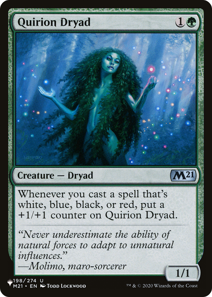 Image of Quirion Dryad (LIST-M21-198) - The List