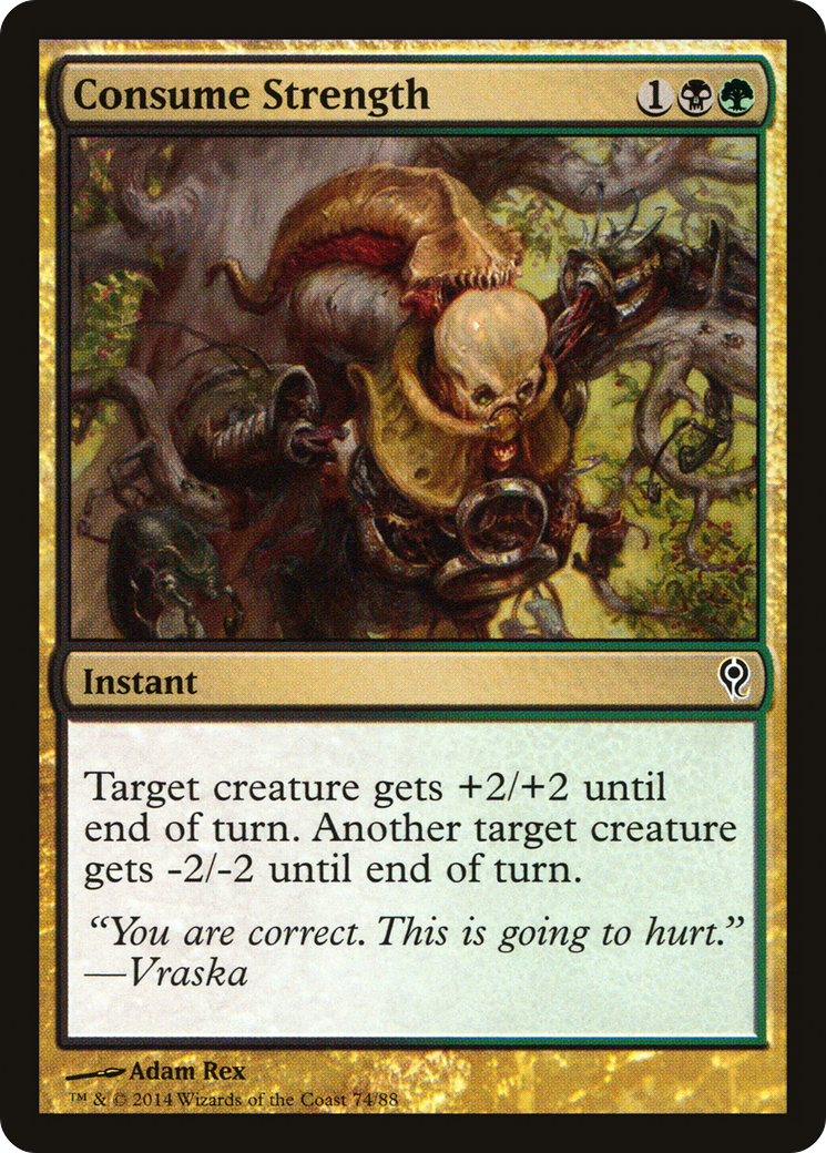 Image of Consume Strength (DDM-074) - Duel Decks: Jace vs. Vraska
