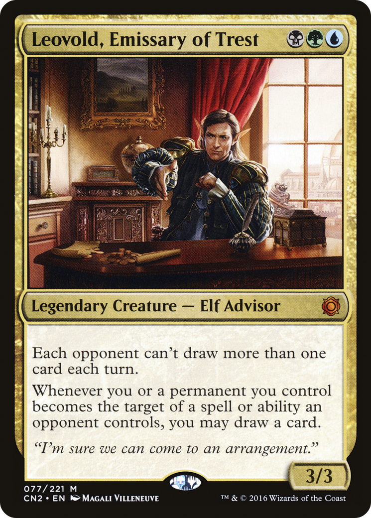 Image of Leovold, Emissary of Trest (CN2-077) - Conspiracy: Take the Crown