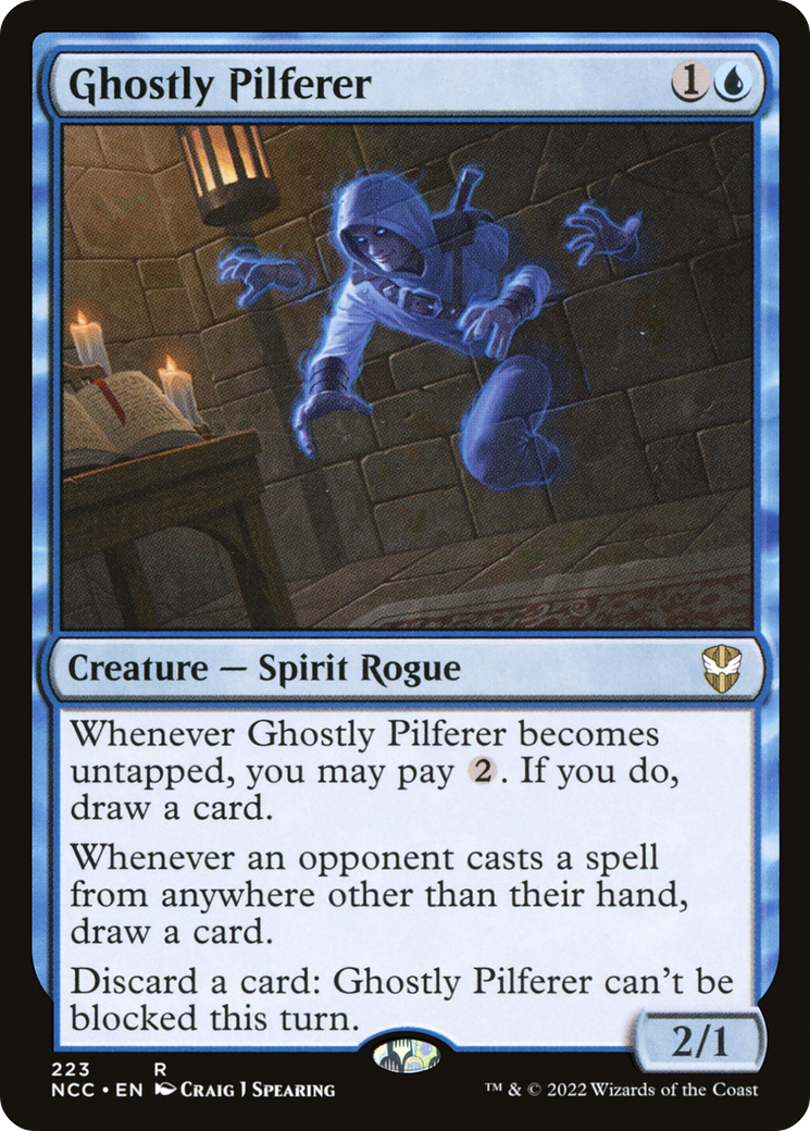 Image of Ghostly Pilferer (NCC-223) - New Capenna Commander