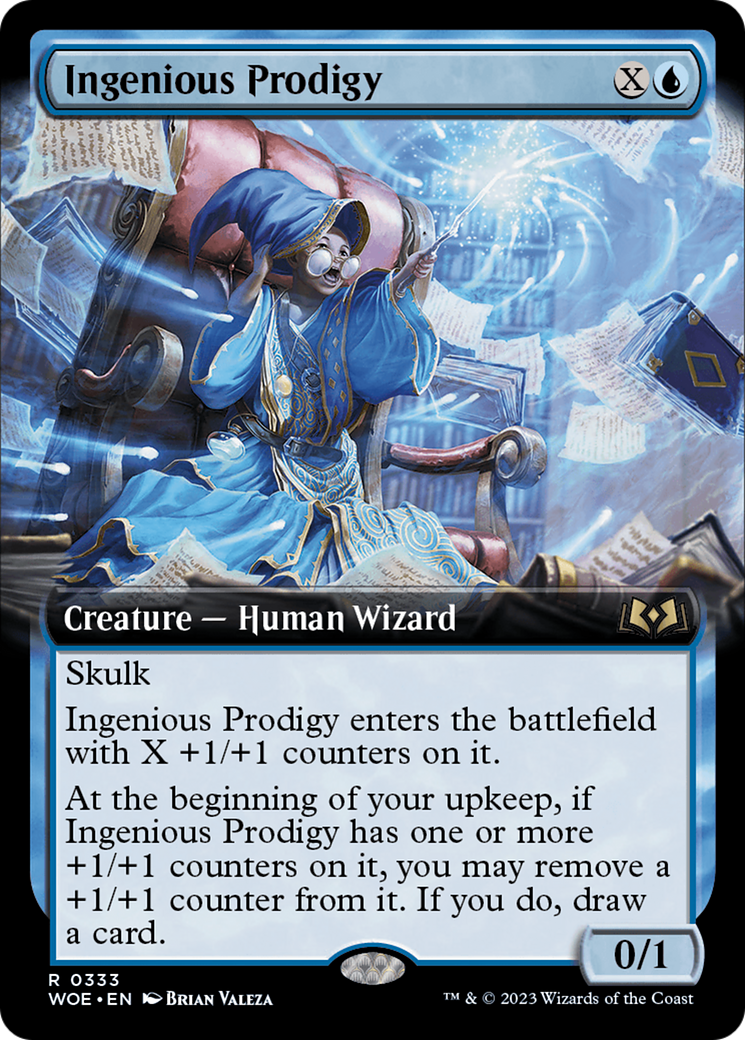 Image of Ingenious Prodigy (Extended Art) (WOE-333) - Wilds of Eldraine: (Extended Art)